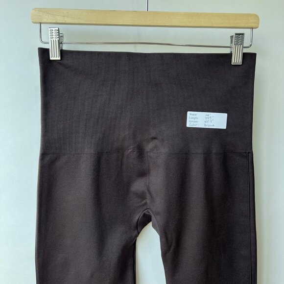 Spanx Look at me now Leggings, brown, Size 1X, B86 - Picture 5 of 7